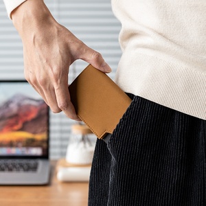 TILONSTAR TVC503 Custom Logo Aluminum Slimline Automatic Pop up <b>Card</b> Case RFID Blocking Business Leather ID <b>Card</b> <b>Holder</b> for Men - Product Image 6