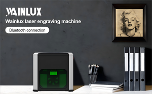 Nueva Máquina de Grabado Láser de Diodo Pequeña Comemoc <span class=keywords><strong>K6</strong></span> CNC 3W con Soporte BMP/Wi-Fi, Precisión de 0.05mm, 75x75mm, Carga Automatizada - Product Image 3