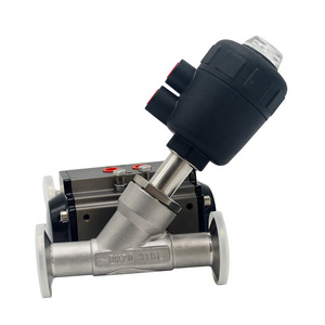 วาล์วปรับมุม 316L สแตนเลสสตีล ไตรแคลมป์ 1 นิ้ว ซีล PTFE สำหรับของเหลว - Product Image 5
