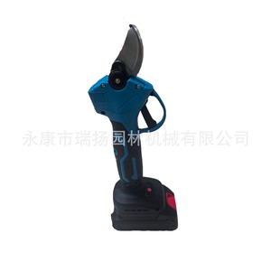 Tijeras de podar eléctricas inalámbricas con capacidad de corte de 27 mm, funcionan con batería recargable para podar árboles en jardines exteriores. - Product Image 2