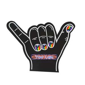 Venta al por Mayor de Pompones Personalizados de 18 Pulgadas para Animadoras, Dedos de Espuma para Equipos, Dedos de Espuma para Eventos Deportivos - Product Image 5