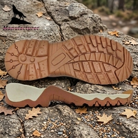 Semelle de chaussure de randonnée Wolf Brand, semelle extérieure en caoutchouc MD, légère, antidérapante, résistante à l'usure, fabricant de semelles de chaussures personnalisées