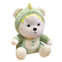 Peluches personnalisées de haute qualité, mignonnes, licorne, ours, animaux de dessin animé, dinosaure, oreiller en peluche, poupée pour enfants, cadeau de Noël, cadeau d'anniversaire