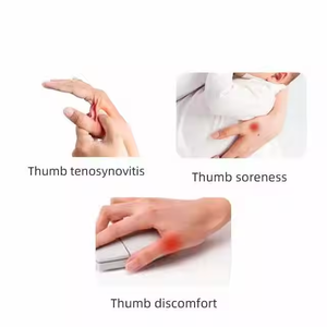 Olahraga medis penopang pergelangan tangan pemegang jari pelindung penjepit dengan belat untuk Thumbs-Wrap pergelangan tangan disesuaikan kiri Logo kustom - Product Image 4