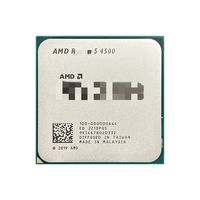 Prosesor AMD R5 4500 Socket AM4 3200 MHz 6-Core dengan Grafis Radeon Vega Mendukung Motherboard AM4 Bekas