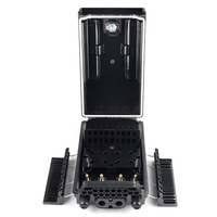 Boîtier de distribution de fibre optique extérieur étanche IP65 2026 16 ports SC NAP ODP FAT avec mini répartiteur PLC