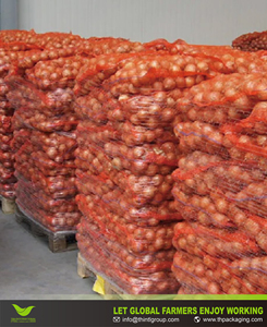 Durable Mesh Onion <b>Bag</b> – Breathable Woven PP Sack for <b>Vegetable</b> Storage (Potato, Garlic, Shallot), High Strength, Reusable, Cust - Product Image 1