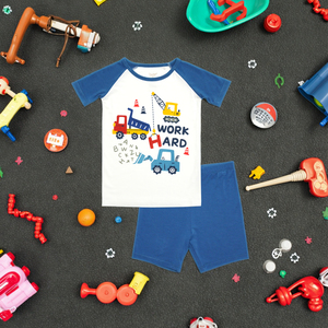 Set di <span class=keywords><strong>Abbigliamento</strong></span> per Neonati di Alta Qualità del Marchio Glamour, Personalizzabile per l'Autunno, Set per Bambini in Spandex/Bambù - Product Image 1