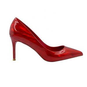 Wholesale <b>Red</b> Bottom Dress Shoes Luxury Stiletto High Heels Sexy Women <b>Pumps</b> Summer Autumn Breathable 12cm 10cm 8cm - Product Image 2