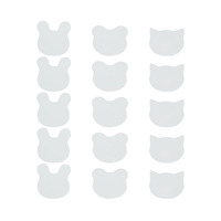 Moldes de Resina para Bolígrafos Personalizados, Moldes de Silicona para Hacer Joyas con Diseño de Arena Movediza, Luna, Estrella, Oso, Animales, Bolígrafo de Punta Redonda, Espejo