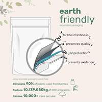 Poudre de Spiruline Biologique Extrait de Plantes Spiruline Bleue Biologique Riche en Protéine Vegan pour un Soutien Antioxydant et Immunitaire