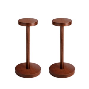 Wooden <b>Hat</b> Display <b>Stand</b> Round Base Desktop Wig Holder Jewelry Rack For Clothing Showroom Use - Product Image 1