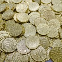 Mini pièces et jetons en acier personnalisés pour machines d'arcade et de grue, style anglais, plus de 6 ans