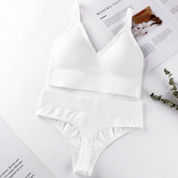 Women's French Underwear Set, Thin, Sexy, Gather Bra