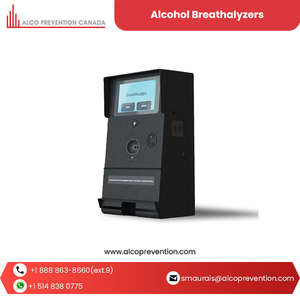 Alco Prevention Canada, technologie de pointe, taille compacte, test précis à haut débit, éthylotest Br-LGX-IS 7" tactile - Product Image 4