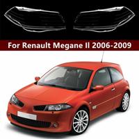 Coque transparente avant pour phare et boîtier de phare pour Renault Megane-ll 2006-2009