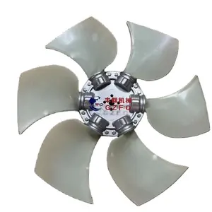 China Suppliers Original LiuGong 939D Excavator Engine Cooling Spare Parts Plastic Fan Blade