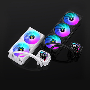 Lovinglcool mới cao cấp làm mát chất lỏng tản nhiệt Màn hình hiển thị 360mm CPU mát 3Fan Nhà máy cung cấp dịch vụ tùy chỉnh nước mát - Product Image 3