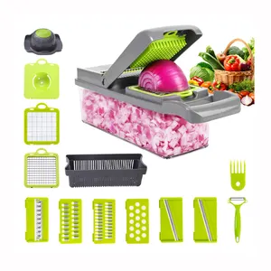 New Design Kitchen Tools Portable Manual Fruit Vegetable Cutter Veggie Slicer Vegetable Chopper Slicer