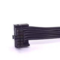 Cable Modular XPG ATADA de 600W, 90 Grados, PCIe 5.0, 12VHPWR Tipo 4, Cable de Alimentación para PSU, 2 Conectores de 8 Pines a 16 Pines ATX3.0, Compatible con RTX3090Ti RTX4090