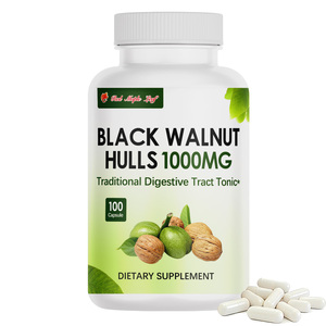 Suplemento Herbal <span class=keywords><strong>de</strong></span> Cáscaras <span class=keywords><strong>de</strong></span> Nuez Negra por Porción, Polvo <span class=keywords><strong>de</strong></span> Juglans Nigra para Apoyo al Tracto Digestivo y al Entorno Intestinal - Product Image 1