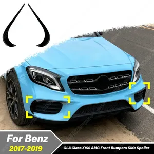 Kit de modification et de décoration des sourcils des feux antibrouillard avant pour Mercedes Benz Classe GLA GLA220 250 X156 AMG 2017 2018 2019 - Product Image 1