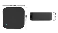 Control Remoto IR Inalámbrico Wifi para Hogar Inteligente TYSH Tuya, Control Remoto IR con Código de Aprendizaje, Apagado Automático, Función de Temporizador, 10 Metros
