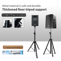 Y-502 Heavy Duty Musical Instrument Stand Lightweight Frame with Non-Slip Rubber Base Speaker Accessories