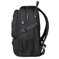Sac à dos multifonctionnel pour ordinateur portable, extensible, grande capacité, en tissu Oxford, pour les employés de bureau et les voyages