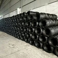 Alambre Plano de Alta Calidad Q195, Bajo en Carbono, Estirado en Frío, Superficie Negra Dura, para Atado en Construcción