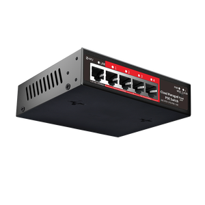 Switch PoE géré dans le cloud à <span class=keywords><strong>4</strong></span> ports avec <span class=keywords><strong>2x</strong></span> 100M, <span class=keywords><strong>2x</strong></span> 1000M PoE, 1x 1000M port Uplink, prise en charge VLAN pour Dahua/Caméras - Product Image 3