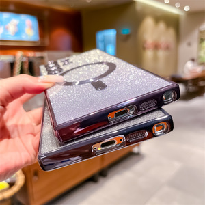 TPU antiurto Mag Glitter lucente <span class=keywords><strong>custodia</strong></span> sicura placcato telefono magnetico <span class=keywords><strong>custodia</strong></span> <span class=keywords><strong>per</strong></span> <span class=keywords><strong>Samsung</strong></span> Galaxy S24 S23 S22 <span class=keywords><strong>S21</strong></span> S20 - Product Image 5