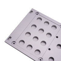 Bandeja Magnética de Aluminio Anodizado CNC con Opciones de Acero Inoxidable, Fresado y Taladrado CNC para Mecanizado