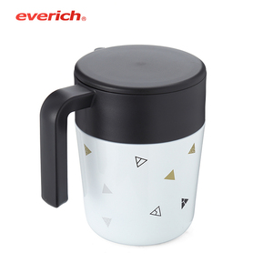 Everich y <span class=keywords><strong>Tomic</strong></span> Amazon Top vender 4-Paquete de 12oz de acero inoxidable de doble pared con aislamiento vino vaso con BPA libre tapa - Product Image 3