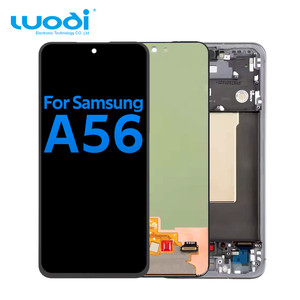 อะไหล่ซ่อมจอ LCD โทรศัพท์มือถือขายส่งสำหรับ Samsung A56 5G <span class=keywords><strong>SM</strong></span> A566 พร้อมกรอบจอ OLED Incell  หน้าจอทดแทน Pantalla - Product Image 1