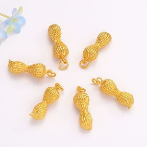 yitongsy Método Antiguo para Preservar el Color Dorado, Lo Bueno Viene Uno Después del Otro, Colgante de Cacahuete Sólido, Accesorios DIY - Product Image 3