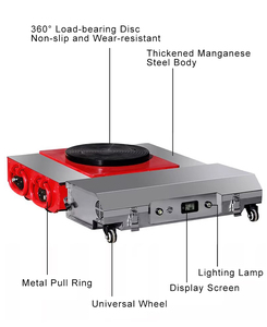 Heavy-duty 20-ton <strong>Cargo</strong> Rolling <strong>Trolley</strong> for Supermarket Mobile Roller Skates for <strong>Transporting</strong> Heavy Goods <strong>Trolley</strong> - Product Image 6