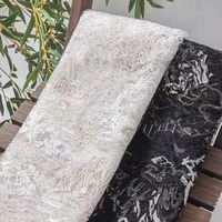 Penjualan Langsung Pabrik Kain Rajut Tricot Anti-Abrasi Berlapis PA untuk Kostum Tradisional Bordir Berat