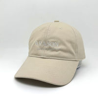 Gorra de Béisbol Minimalista de Color Sólido, de Algodón, con Logotipo Bordado Personalizado, Ajustable, Informal, para Hombre y Mujer