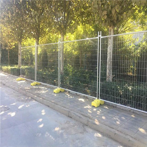 Clôture de chantier en treillis soudé galvanisé à chaud, garde-corps temporaire en treillis métallique - Product Image 1