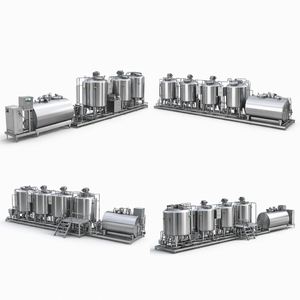 Línea de Producción de Yogur Ace, Máquina de Procesamiento de Lácteos, Máquina para Hacer Leche Agrietada - Product Image 1