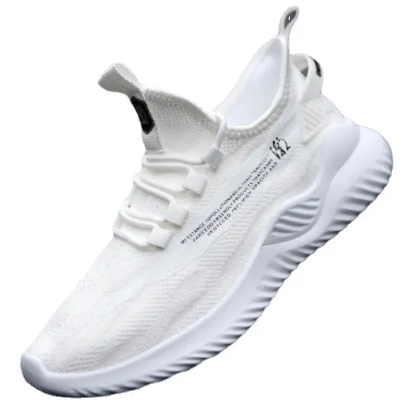 2024 estate scarpe da uomo moda coreana sportive casual running trendy primavera sneakers in maglia volante per gli uomini