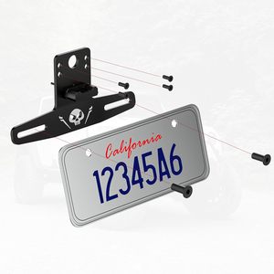 Support de plaque d'immatriculation universel SF-1024 UTV avec lumière pour ATV RV camion bateau <span class=keywords><strong>moto</strong></span> motoneige <span class=keywords><strong>remorque</strong></span> cadre de plaque d'immatriculation - Product Image 4