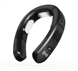 Acondicionador de Aire para Cuello Frío y Calor 6000mAh Calefactor <span class=keywords><strong>El</strong></span>éctrico Portátil de Colgar Refrigerador Semiconductor Ventilador de Enfriamiento para Cuello - Product Image 6
