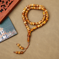 99 Perles de prière islamiques 5x9mm, Tasbih musulman, chapelet en résine arabe, Misbaha Tesbih pour Dhikr, cadeau de Ramadan
