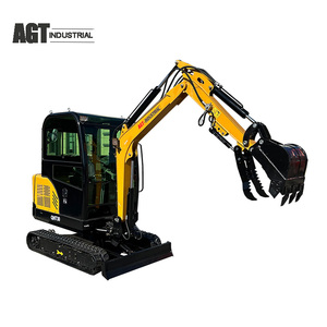 Excavatrice à cabine AGT de 3 tonnes avec moteur diesel, <span class=keywords><strong>mini</strong></span>-excavatrice AGT avec pince hydraulique - Product Image 6