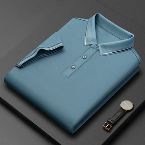 Men's Polo Shirt 3 Button Placket Adjustable Fit Casual <b>Short</b> Sleeve Classic <b>Wardrobe</b> Top - Product Image 3