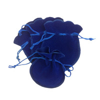 Pochette en velours à cordon de serrage en forme de gourde, petite, simple face, pour bijoux, anti-poussière, vente en gros d'usine
