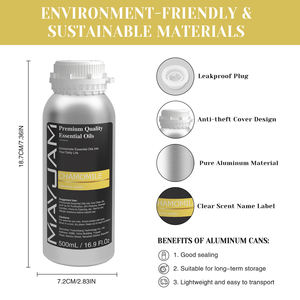 Fabricante 500ml Plantas Naturais Extraído Óleo Essencial Fragrância Óleo Aroma Óleo para Aroma Difusor - Product Image 3