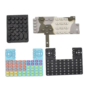 Nhà Máy Tùy Chỉnh Dẫn Điện Tử <span class=keywords><strong>Silicone</strong></span> Cao Su Bàn Phím Bàn Phím <span class=keywords><strong>Silicone</strong></span> Nút Bàn Phím Cao Su - Product Image 2